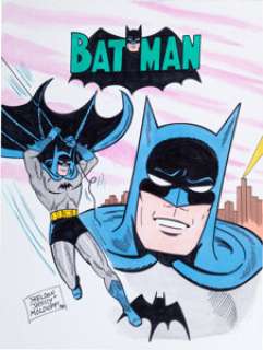 Batman Original Artwork by Sheldon Moldoff (1994). | Heritage