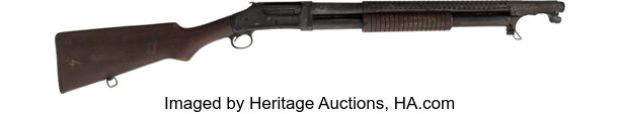 Wonder Woman (Warner Bros., 2017), Chris Pine "Steve Trevor" Action Winchester Model 1897 "Trench Gun" Shotgun and Eugene Brave Rock "Chief" Action Winchester Model 1866 "Yellow Boy" Rifle. (Total: 2 Items)