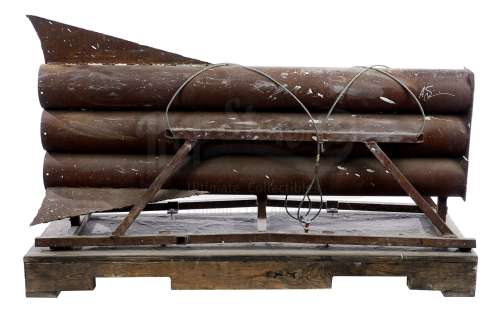 Mythbusters | First Pilot Episode "Jet Assisted Chevy" (2003, P1): Spent JATO Rocket from the Pilot Episode | Propstore