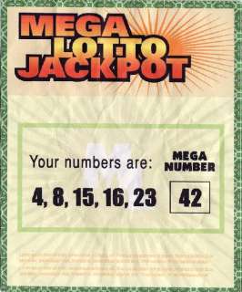 Lost | Hurley’s winning Mega Lotto Jackpot ticket | Profiles in History