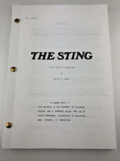 The Sting (1973) - The Sting (1973) - Paul Newman and Robert Redford - Universal Pictures