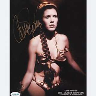 Star Wars | Star Wars - Signed by Carrie Fisher (+) (Princess Leia) | Catawiki