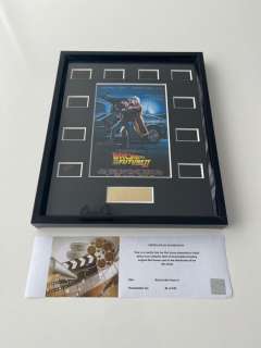 Back To the Future II Film Cell Display | Back To The Future II Film Cell Display - Michael J Fox, Christopher Lloyd, Lea Thompson | Catawiki