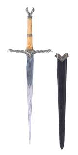 ERAGON (2006) - Lot 557 - Durza‘s (Robert Carlyle) Hand-and-a-half Hero Sword and Scabbard