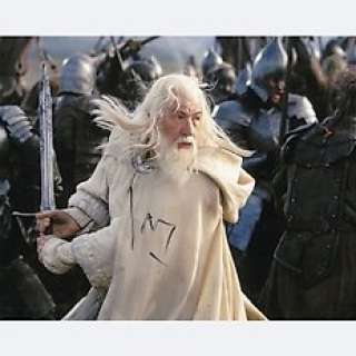 Lord of the Rings | Lord of the Rings - Signed by Sir Ian McKellen (Gandalf) | Catawiki