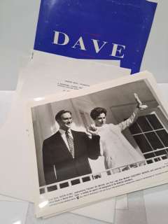 Dave - Dave - Kevin Kline - Sigourney Weaver - Frank Langella - Kevin Dunn - Press Kit - Warner Bros.