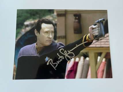 Star Trek The Next Generation - Signed by Brent Spiner (Data) | Catawiki
