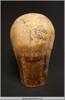 Lucille Ball Wig Block | Super Auctions