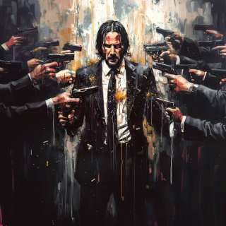 Artxlife - Jonh Wick Bullet Rain 2 [XXL] | Catawiki