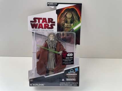 Hasbro - Figure - Star Wars - Hasbro/the Legacy Collection (BD57) - K’Kruhk (Jedi Knight) action figure - Plastic | Catawiki