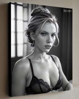 Jacob Hitt - does Scarlett Johansson w/COA Cover Series | Catawiki