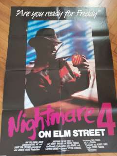 ROBERT ENGLUND RENNY HARLIN - FREDDY - NIGHTMARE ON ELM STREET 4 THE DREAM MASTER | Catawiki