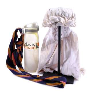 Better Call Saul | Saul Goodman (as played by Bob Odenkirk) Davis & Main Water Bottle with Tie and T-shirt Headdress | Propstore