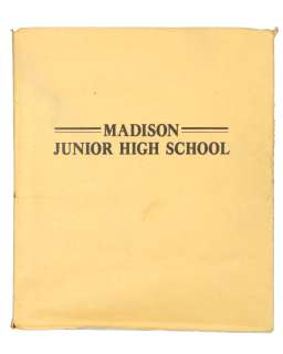 "My Girl 2" Prop Notebook and Textbook