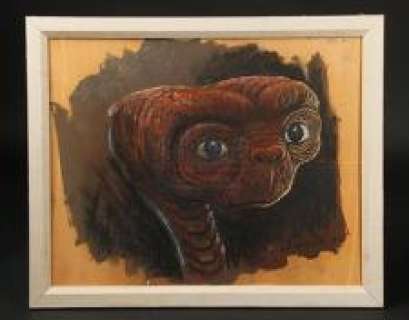 E.T. (1982) - Lot 100 - Carlo Rambaldi Hand-Painted E.T. Illustration