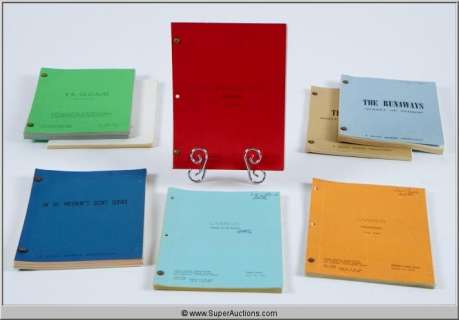 Various Quinn Martin Television Scripts | Super Auctions