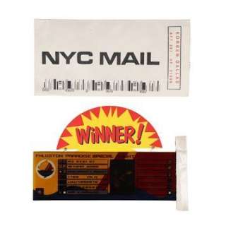 FIFTH ELEMENT, THE (1997) - Lot 895 - Korben Dallas‘ (Bruce Willis) Winning Contest Ticket