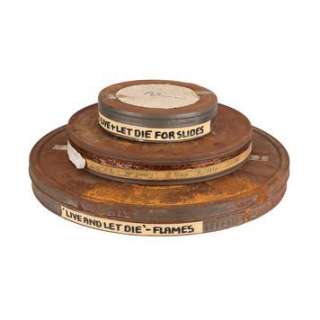 JAMES BOND: LIVE AND LET DIE (1973) - Lot 1043 - Maurice Binder Archive: Collection of 35mm Opening Title Test, Trailers and Outtake Footage