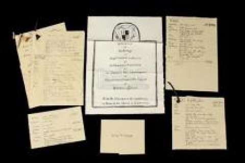 SHAKESPEARE IN LOVE (1998) - Lot 359 - Collection of Script Pages and Playbill