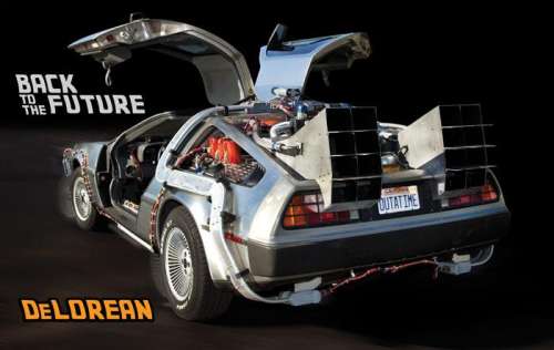 Lot 59 - The most technically accurate reproduction of the iconic DeLorean Time Machine from Back to the Futu