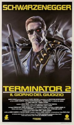 Arnold Swarzenegger - James Cameron - Sci Fi - 1991 - Renato Casaro - B33 - Terminator 2 - B33 | Catawiki
