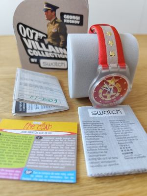 James Bond, The Living Daylights - Swatch | Catawiki