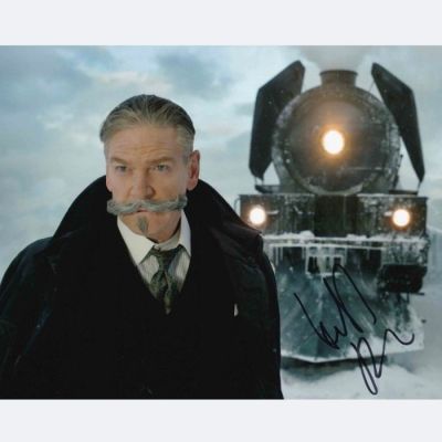Murder on the Orient Express - Signed by Kenneth Branagh (Hercule Poirot)