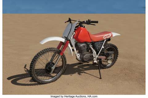 Edward Furlong "John Connor" 1990 Honda XR100R motorcycle used in Terminator 2: Judgment Day....