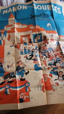 Marcel Pagnol dubout - Richier-Laugier - Manon des Sources - 1950s | Catawiki