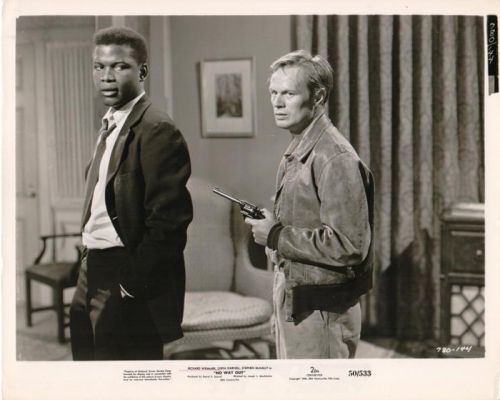 No Way Out - Sidney Poitier, Richard Widmark, Linda Darnell | Catawiki