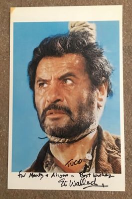 The Good The Bad The Ugly - Eli Wallach (Tuco) - Signed with LOA