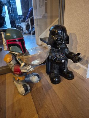 Star Wars - Darth Vader and Boba Fett Rubies Figure- 20 inch - Candy Bowl Holder - Decor Display - lucasfilm - Rubies | Catawiki