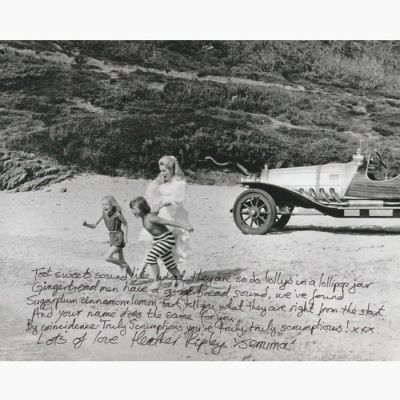 Chitty Chitty Bang Bang - Signed by Heather Ripley (Jemima) - WITH VERY RARE QUOTE! | Catawiki