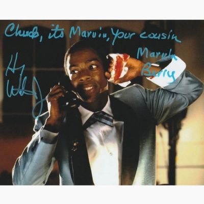 Back to the Future - Signed by Harry Waters Jr (Marvin Berry) - WITH RARE QUOTE! | Catawiki