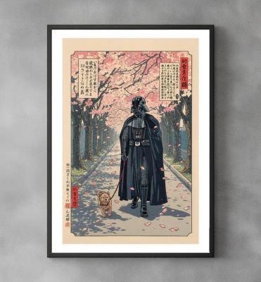 Star Wars - Dark Lord’s Day Off - Darth Vader Star Wars - Signed and Numeroted 1/10 - Sato Hageshi | Catawiki