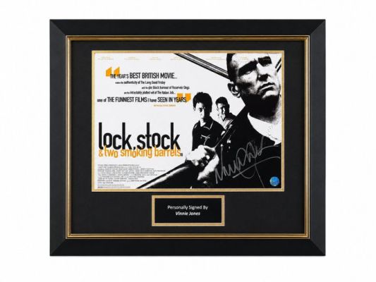 Lock, Stock & Two Smoking Barrels - Vinnie Jones Signed - Premium Frame | Catawiki