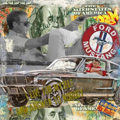 Luc Best - Steve McQueen /Bullit "I live for myself..." | Catawiki