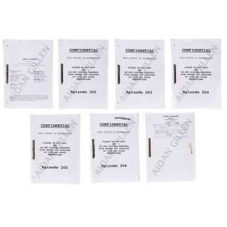 GAME OF THRONES (2011-2019) - Lot 156 - Set of Aidan Gillen‘s Seven Personal Annotated Season 2 Scripts
