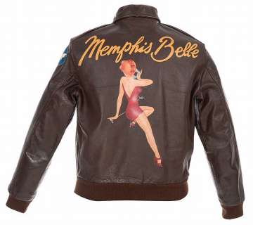 Lot 766 - Flight jacket from Memphis Belle.