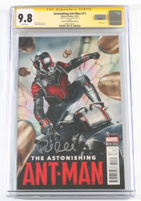 Astonishing Ant-Man #11 - Paul Rudd as Ant-Man in Ant-Man (Celebrity Authentics / CGC Signature Series 9.8) 2016 | SWAU