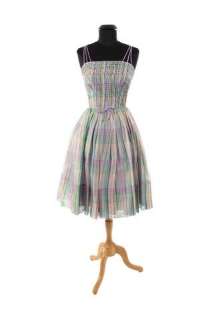 Lot 596 - Bobby Diane (Lindsay Lohan ) Plaid 1960’s Dress
