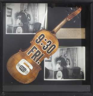 JACK BENNY SIGNED PROP VIOLIN USED IN 1964 CBS TELEVISION ADVERTISEMENT | Julien’s