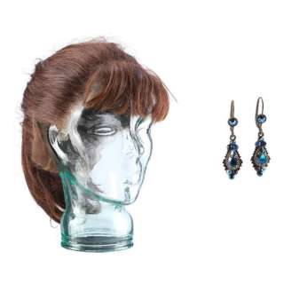 BLADE RUNNER 2049 (2017) - Lot #98 : Luv‘s (Sylvia Hoeks) Blue Jeweled Earrings and Stunt Wig