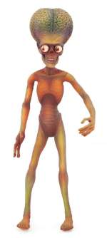 Lot 841 - MARS ATTACKS STOP MOTION PUPPET