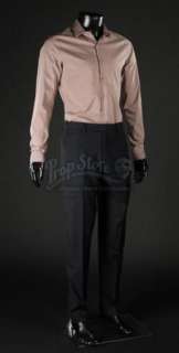 T2 Trainspotting - Lot 91 - Simon‘s (Jonny Lee Miller) Brown Shirt and Trousers