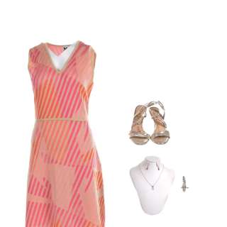 Condor Eva Piper Rose Rollins Screen Worn Dress Jewelry & Shoes Ep 201 | VIP Fan Auctions