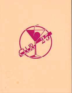 Lot 54 - Johnny Dangerously prop menu