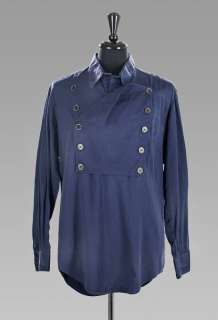 JOHN WAYNE BLUE BIB FILM WORN SHIRT | Julien’s