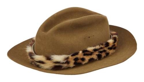 Lot 700 - RICHARD CHAMBERLAIN: "KING SOLOMON‘S MINES" AND "ALLAN QUATERMAIN AND THE LOST CITY OF GOLD" HAT AND SIGNED MEMORABILIA (WITH DVDS)