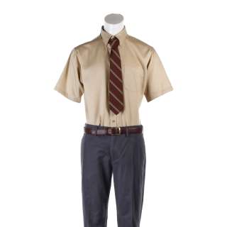 Jerry and Marge Go Large Jerry Selbee Bryan Cranston Screen Worn Shirt Pants Tie & Belt Ch 1 Sc 1-2 | VIP Fan Auctions